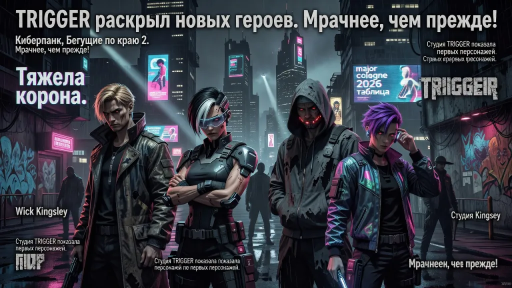 TRIGGER раскрыл новых героев. Мрачнее, чем прежде!