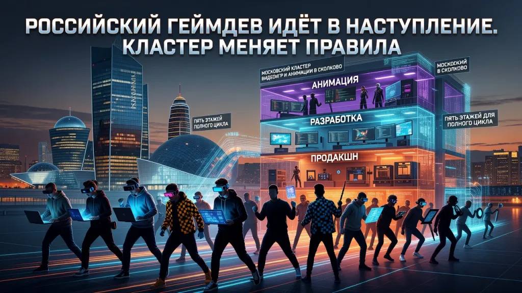 Российский геймдев идёт в наступление. Кластер меняет правила