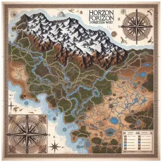 Карта Horizon Forbidden West: Путеводитель по миру игры